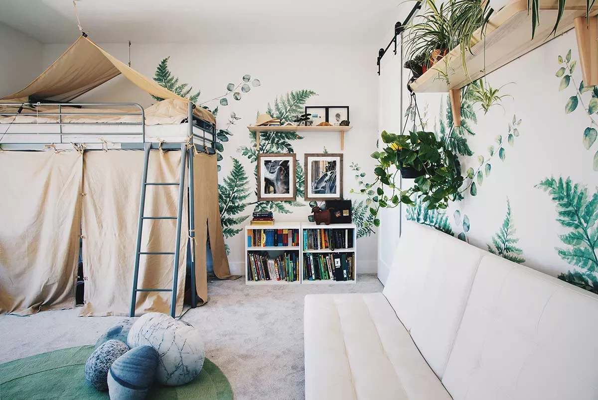 52 Amazing Boys' Bedroom Ideas That Will Make Parents Smile Too 8 Build a Giant Bed Fort