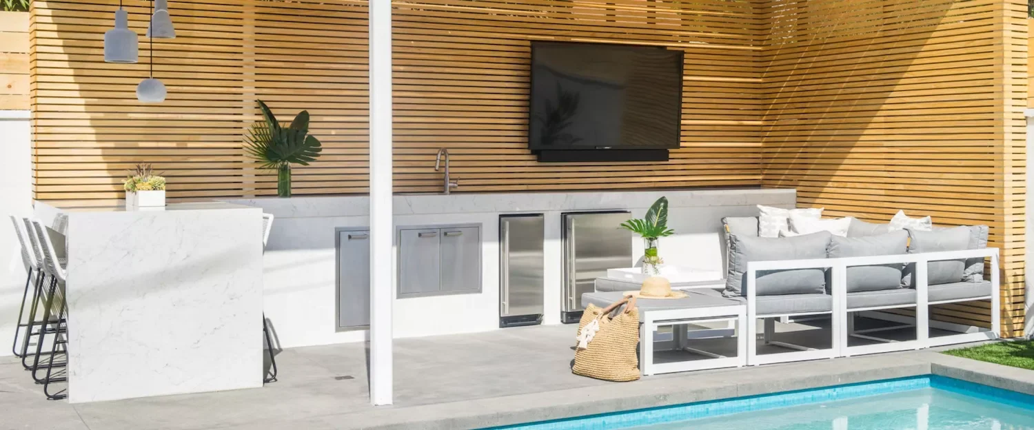 50 Stunning Patio Cover Ideas to Transform Your Outdoor Space Build a Modern Pool Cabana