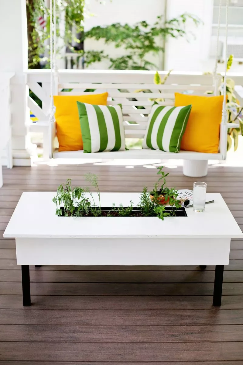 37 Creative Herb Garden Ideas to Transform Your Indoor and Outdoor Spaces Build an Herb Garden Table