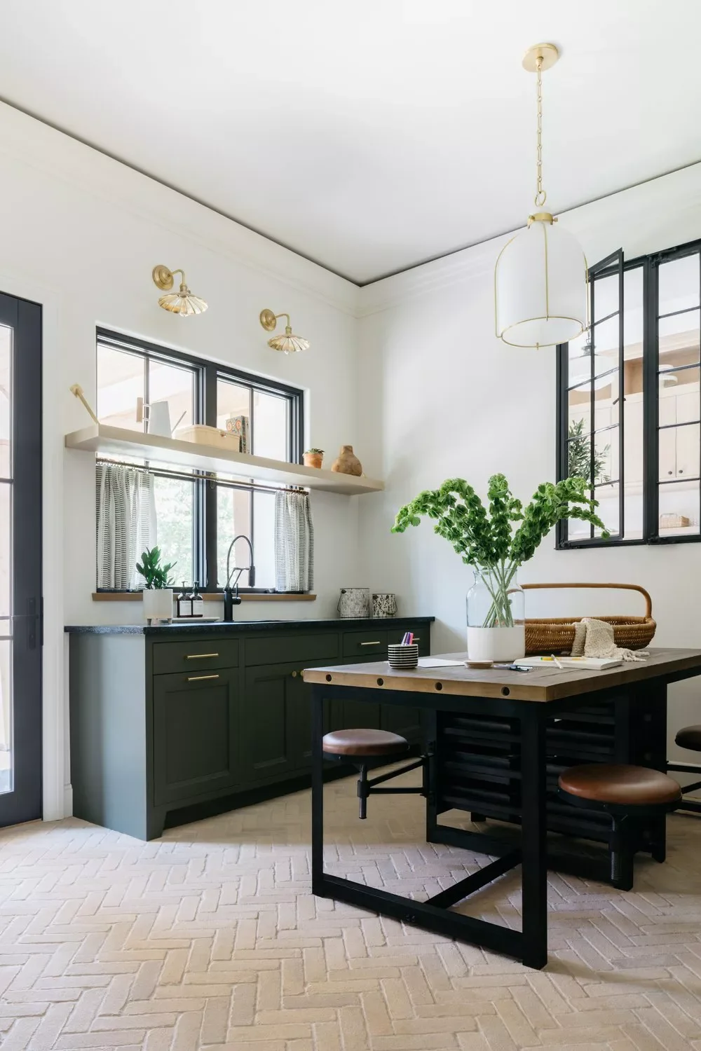 25 Brilliant Small Craft Room Ideas That Will Spark Your Creative Fire Build an Island