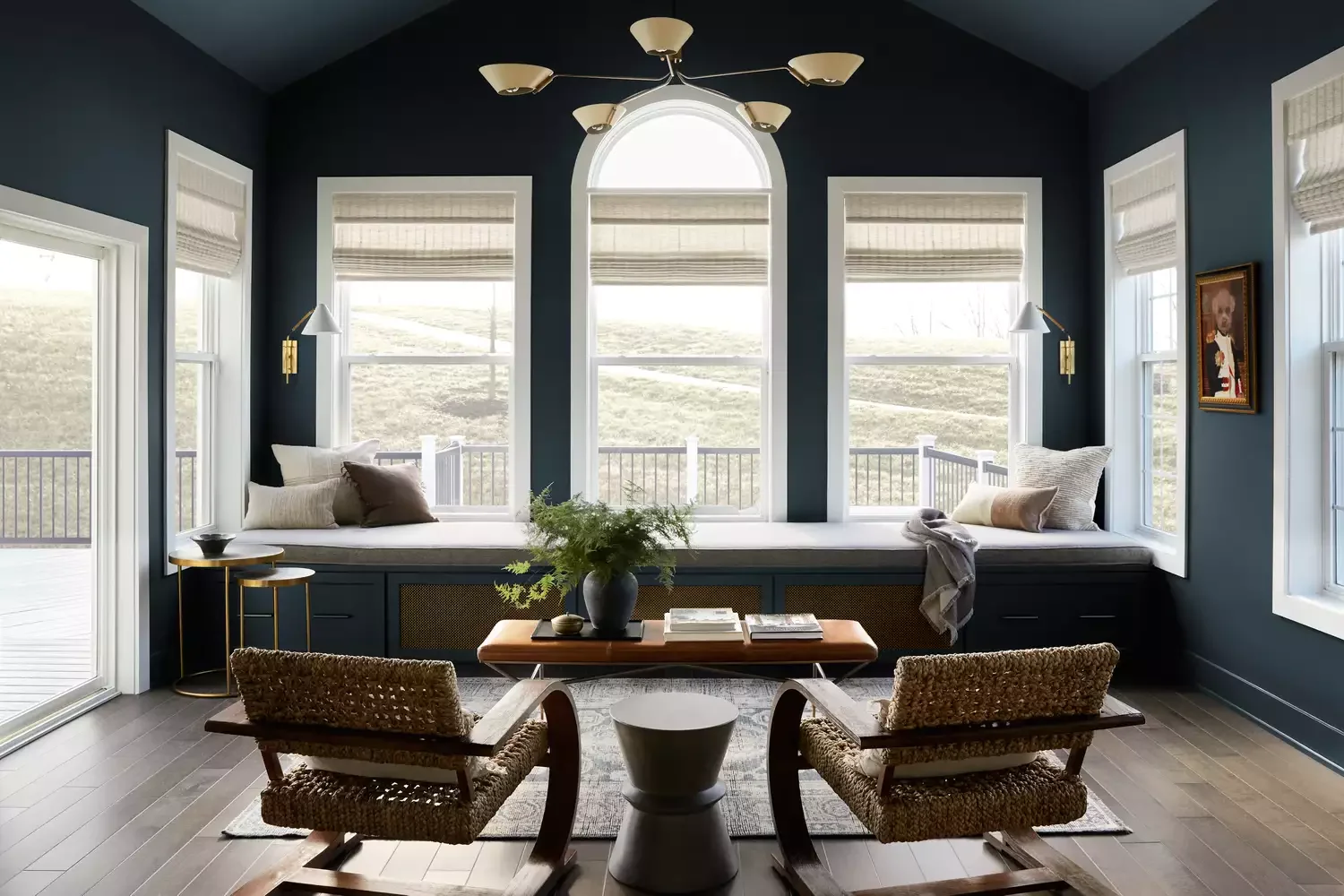 50 Stunning Sunroom Ideas That Transform Your Home Into a Light-Filled Paradise 2 Build in a Window Seat