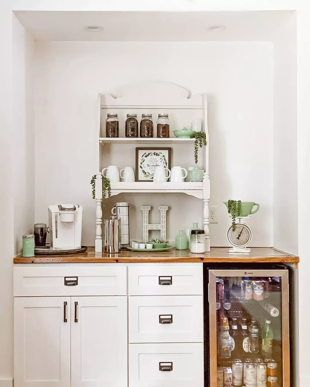 43 Stylish Coffee Bar Ideas That'll Transform Your Morning Routine Built-In Coffee Bar