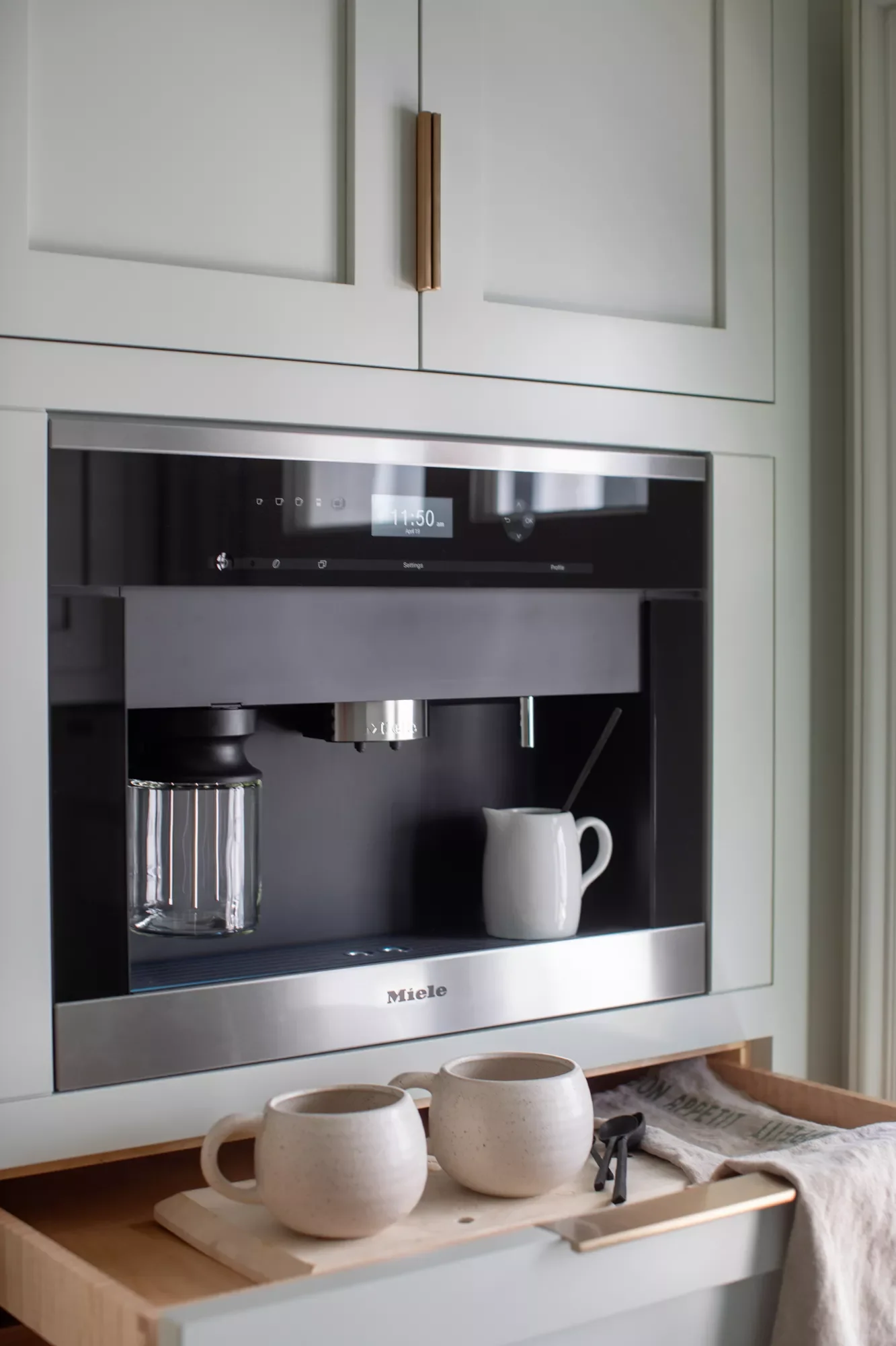 42 Creative Coffee Station Ideas That Will Transform Your Kitchen 18 Built-In Coffee Station
