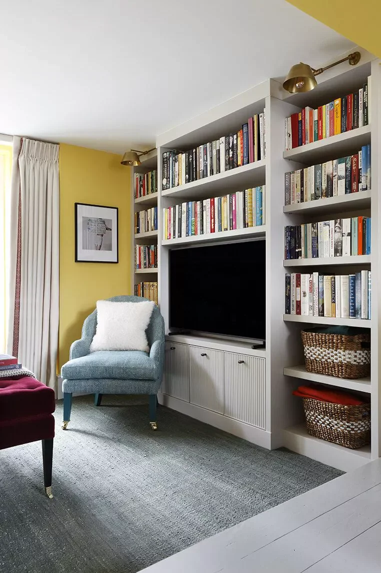 22 TV Stand Ideas That Make Your Room Look Expensive Built-In Cubby