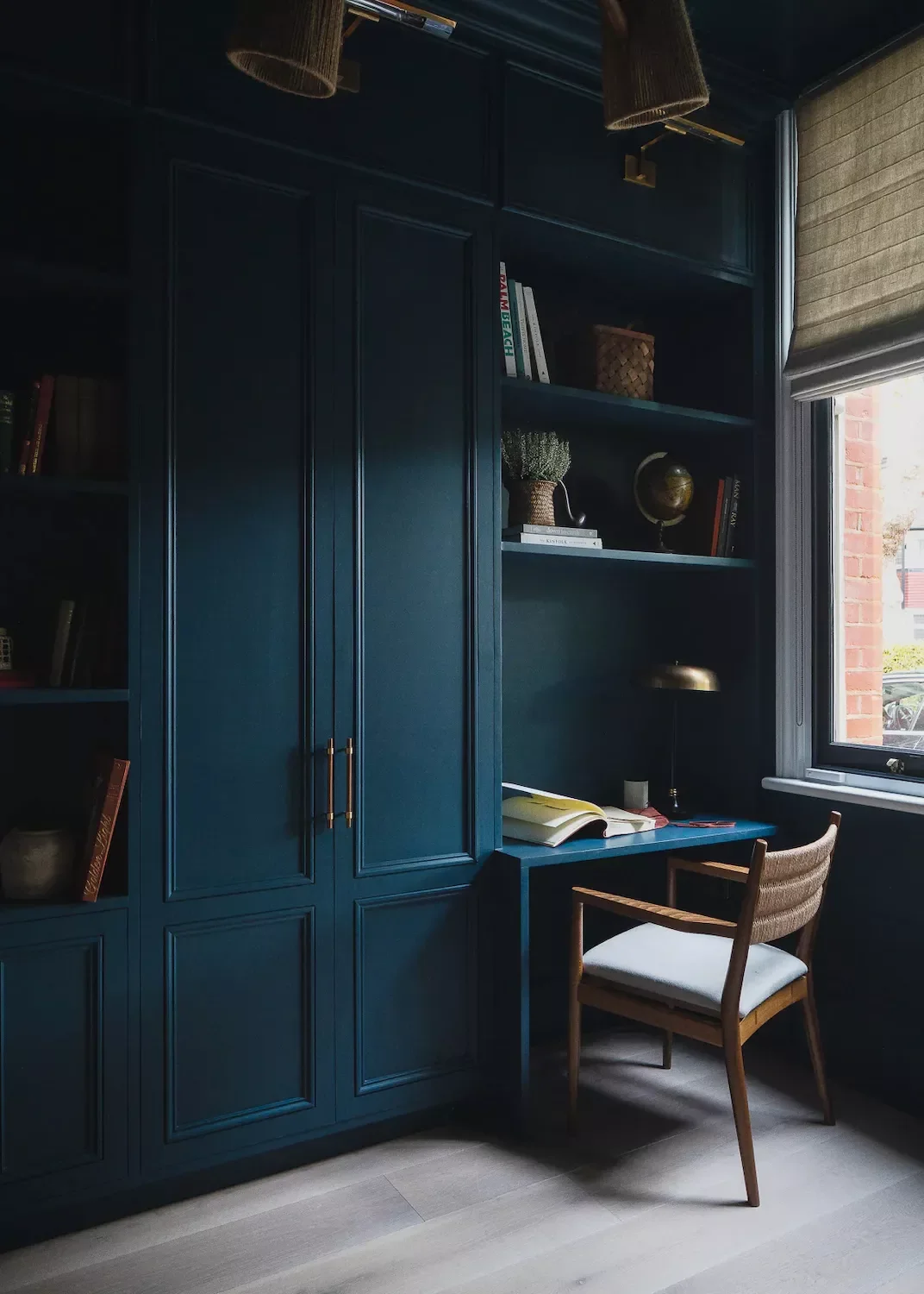 25 Creative Home Office Storage Solutions to Transform Your Workspace Built-In Storage