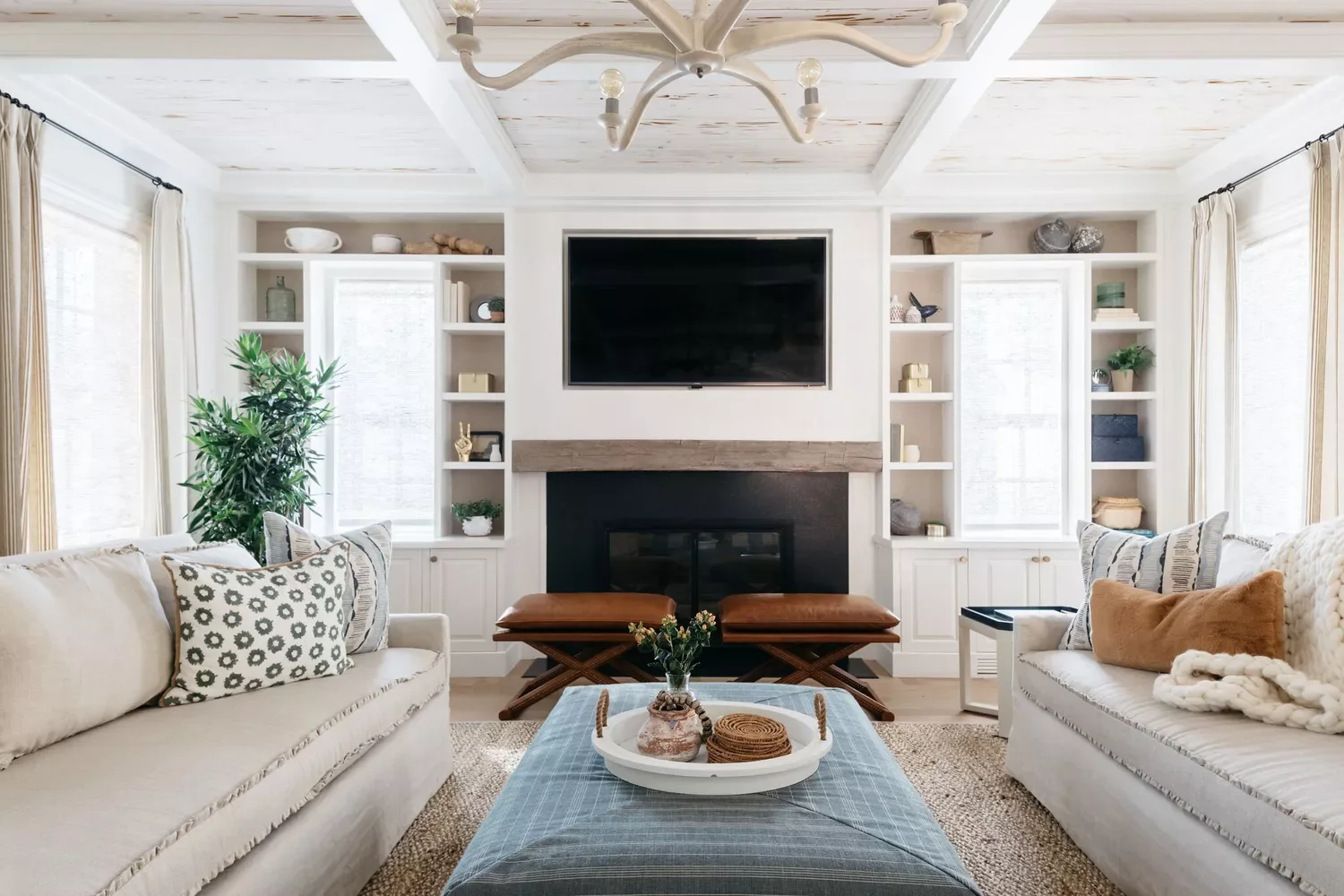 34 Stunning Fireplace Built-In Ideas That Transform Your Living Space 28 Built-Ins Around Windows