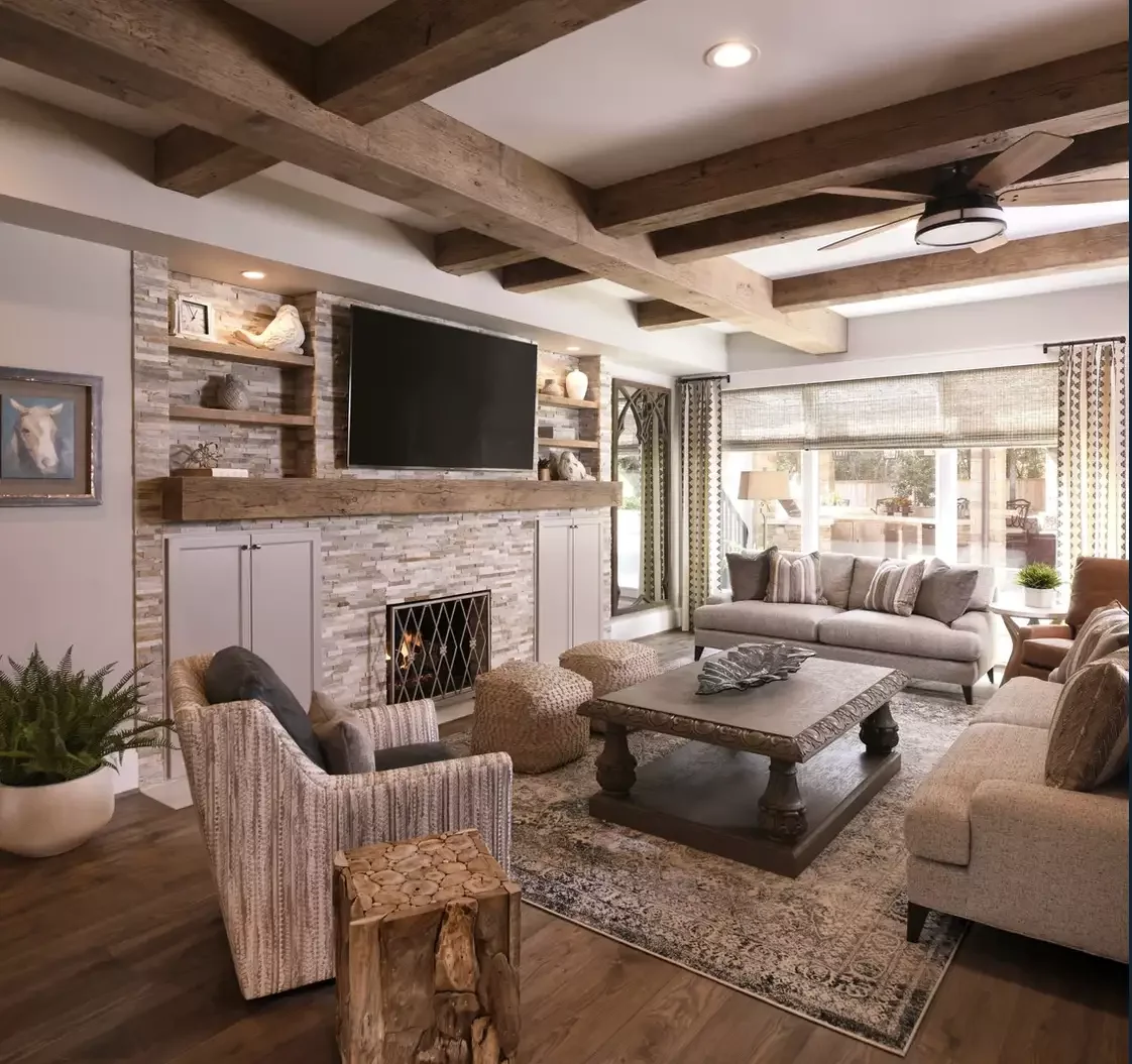 28 Stunning Coffered Ceiling Designs That Transform Any Room 25 Cabin-Style Ceiling