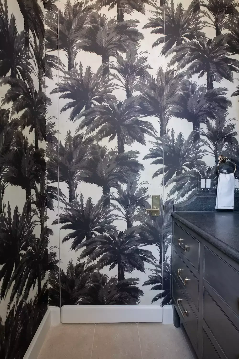 25 Clever Hidden Door Ideas That Add Mystery and Extra Storage to Your Home 13 Camouflage With Wallpaper
