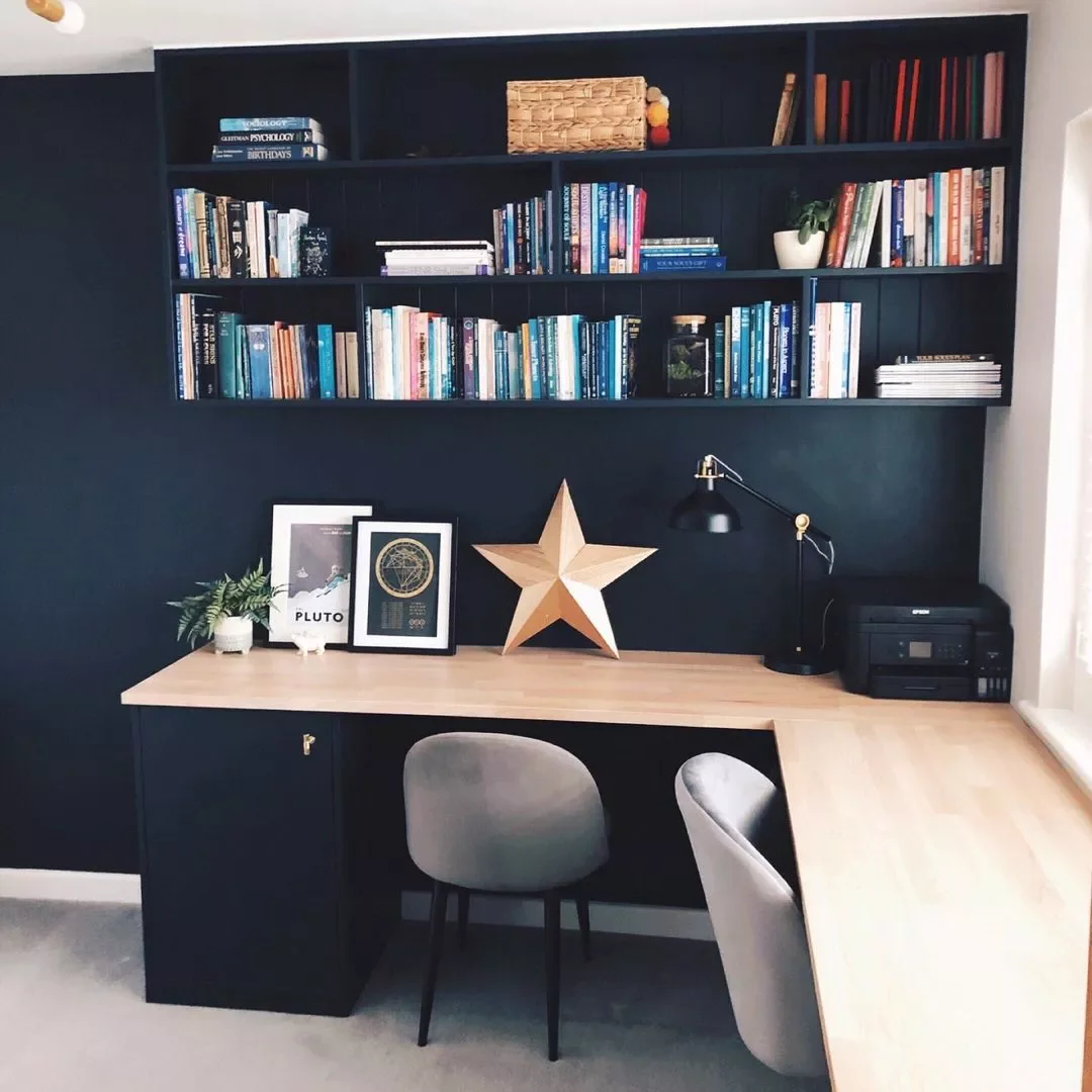 30 Creative Home Office Shelving Solutions to Transform Your Workspace Camouflage Your Shelves