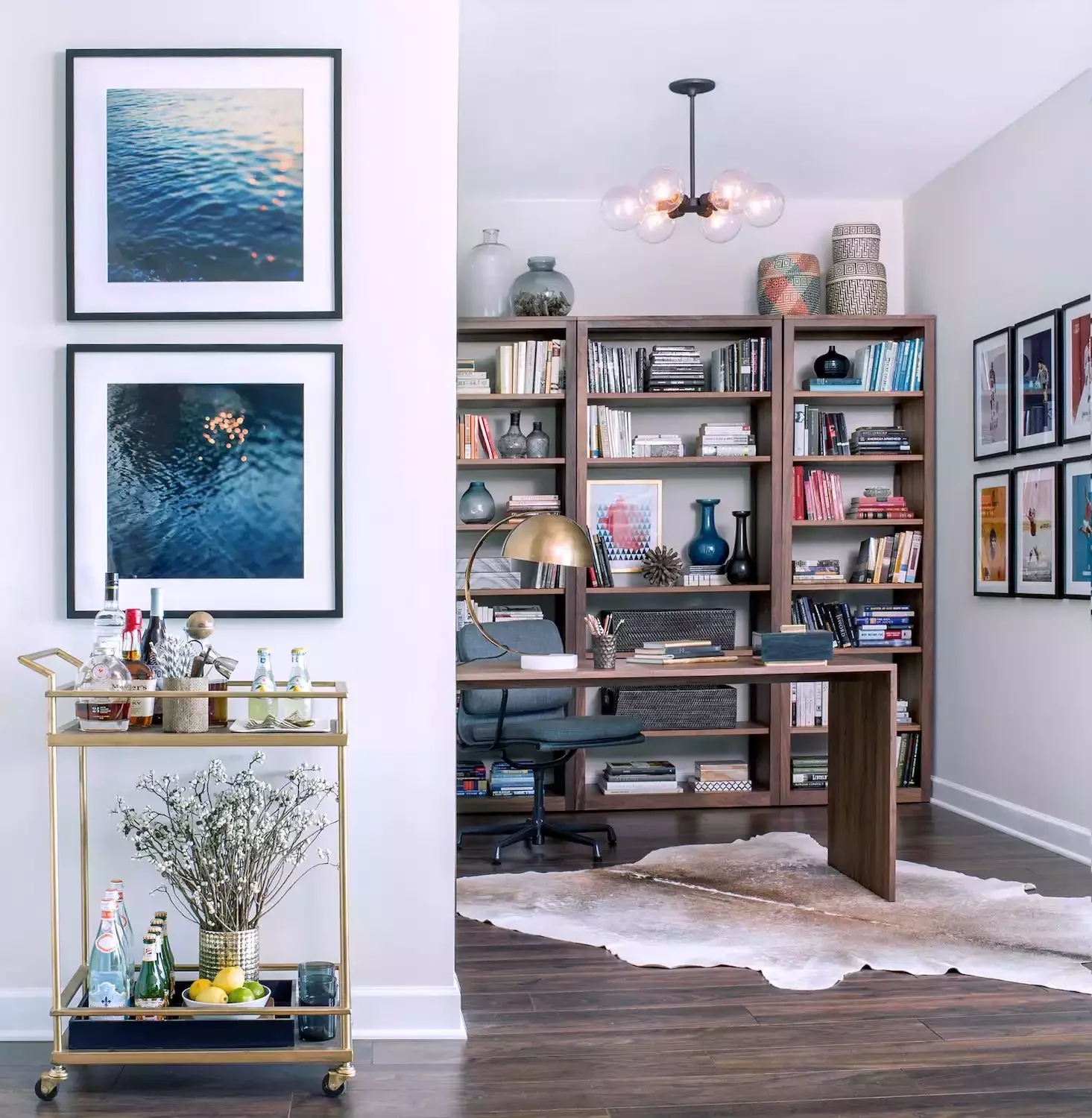 21 Brilliant Ways to Seamlessly Integrate a Workspace into Your Living Room 18 Camp Out in the Alcove