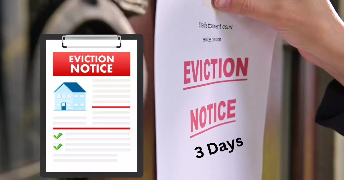 Can a Landlord Evict You in 3 Days in California