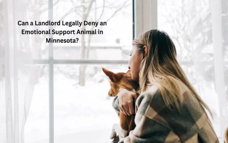 Can a Landlord Legally Deny an Emotional Support Animal in Minnesota?