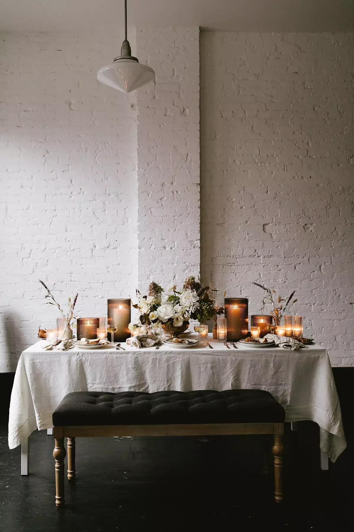 55 Stunning Thanksgiving Décor Ideas to Transform Your Home with Style 21 Candlelit Thanksgiving Table