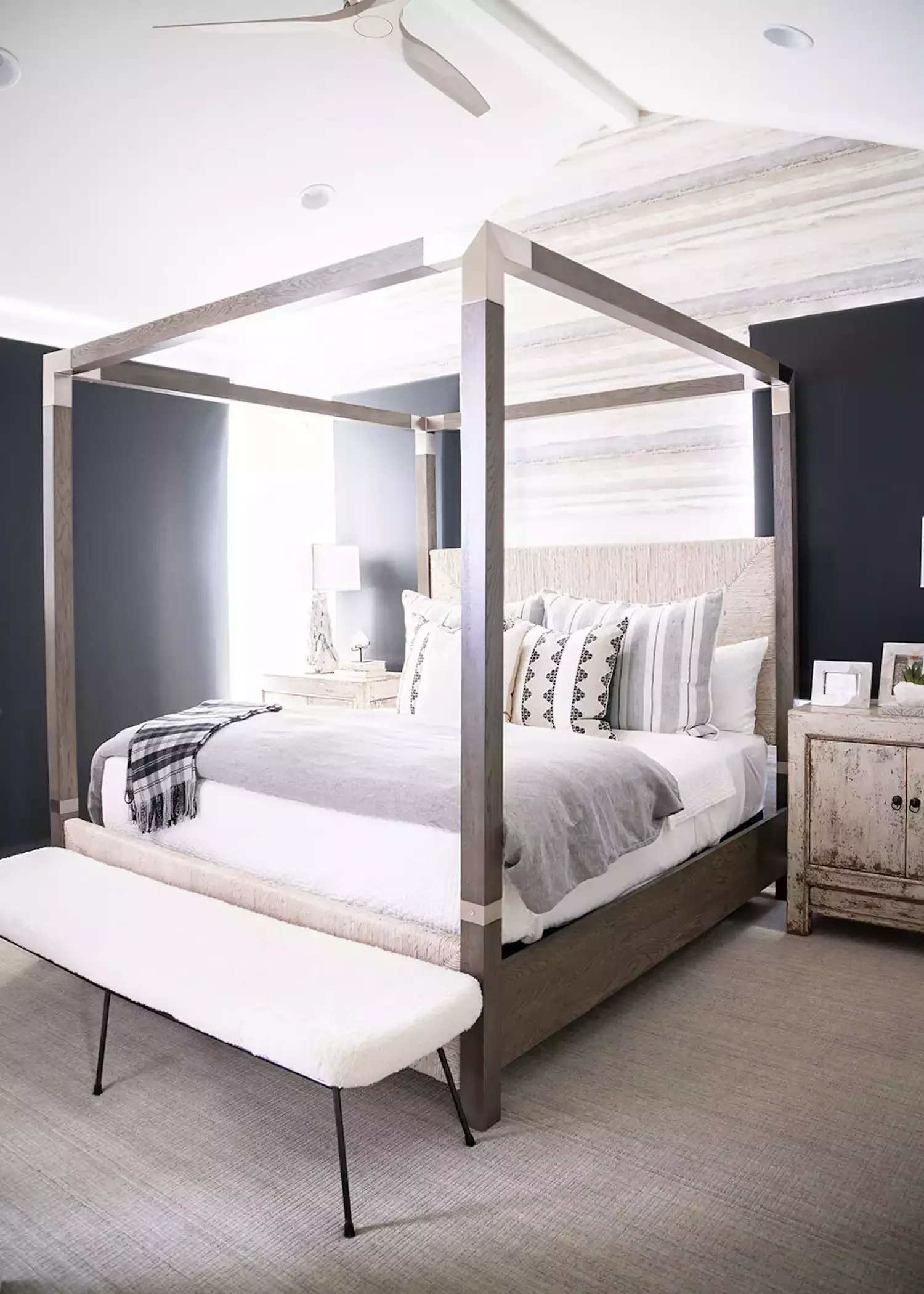72 Contemporary Bedroom Design Ideas That Transform Your Space Canopy Bed Frame
