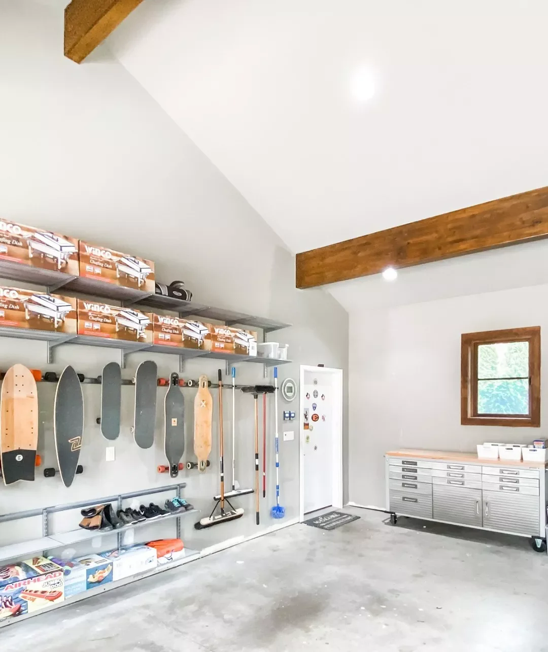 13 Brilliant Garage Lighting Ideas to Transform Your Space Ceiling Beam Light