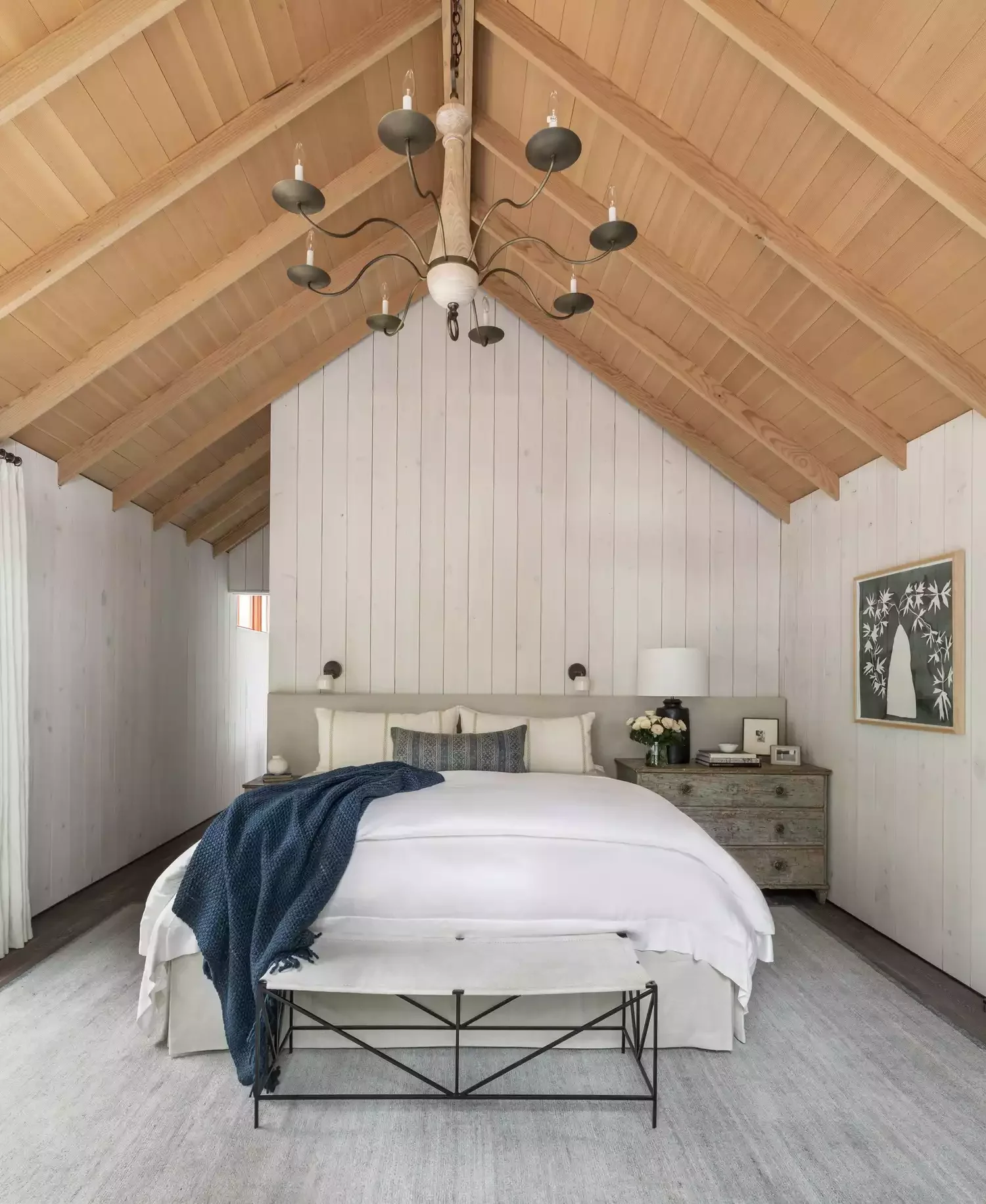 39 Effortlessly Chic Scandinavian Bedroom Ideas That Will Transform Your Space 11 Celebrate the Ceiling