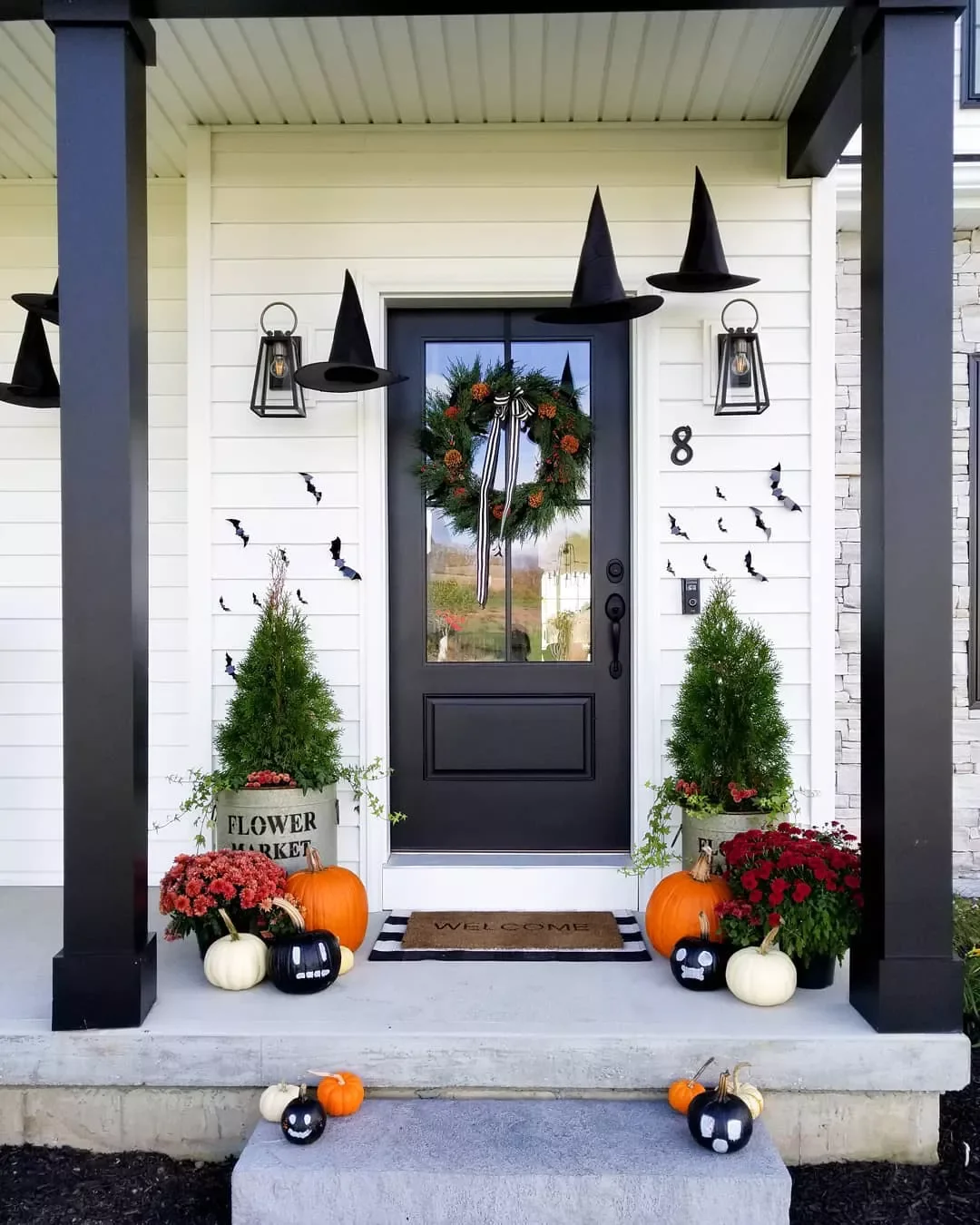 33 Stunning Black Front Door Ideas That Transform Your Home's Entrance Celebrate the Season