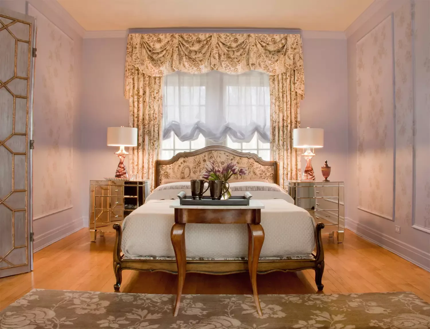 32 Bold Maximalist Bedroom Ideas for Design Lovers Who Embrace the More-Is-More Philosophy 13 Channel Hollywood Glam