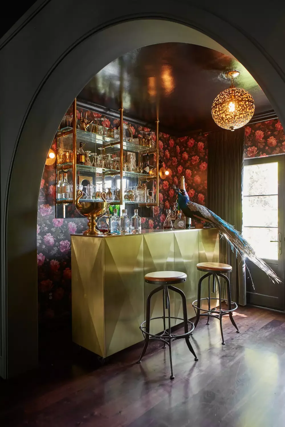 75 Stunning Home Bar Ideas to Transform Your Space Into an Entertainment Haven 21 Channel Retro Glam