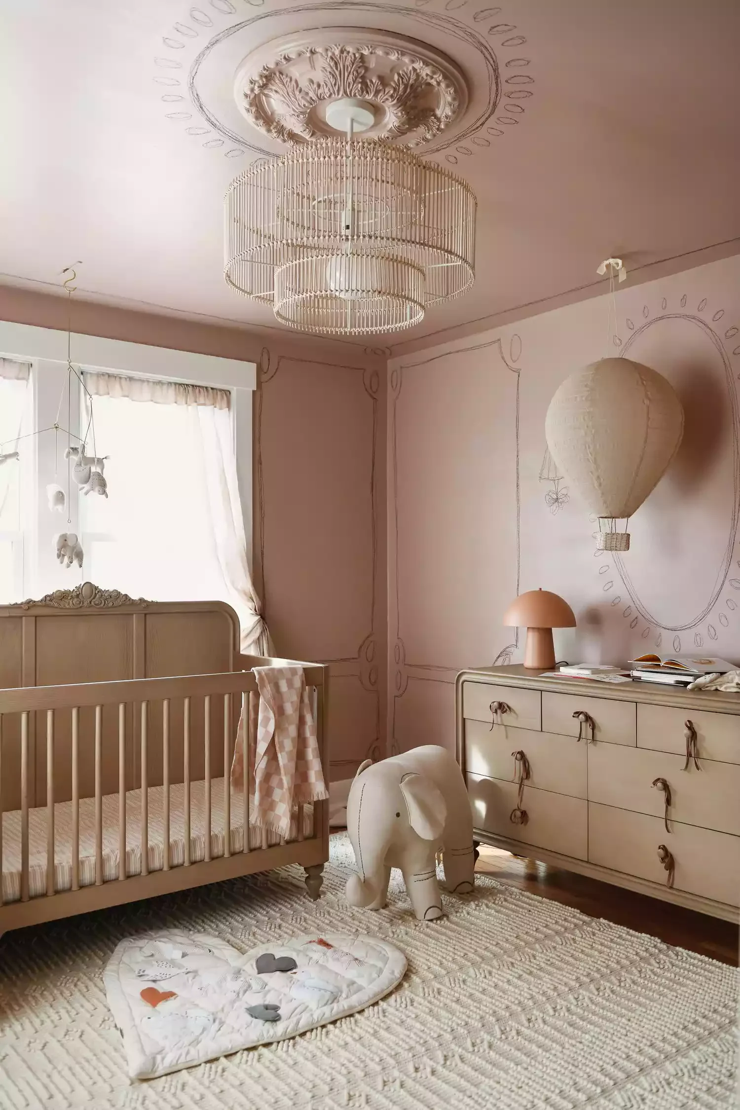 46 Nursery Design Ideas to Create Your Dream Baby Room 44 Channel Vintage Style