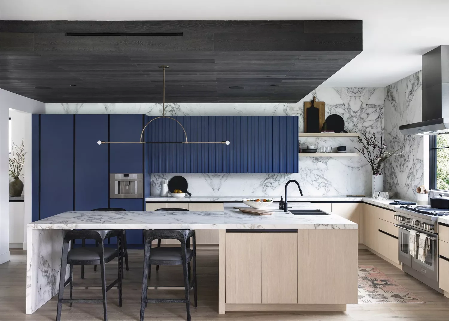 21 Moody Kitchen Designs That Will Transform Your Space Charred Wood