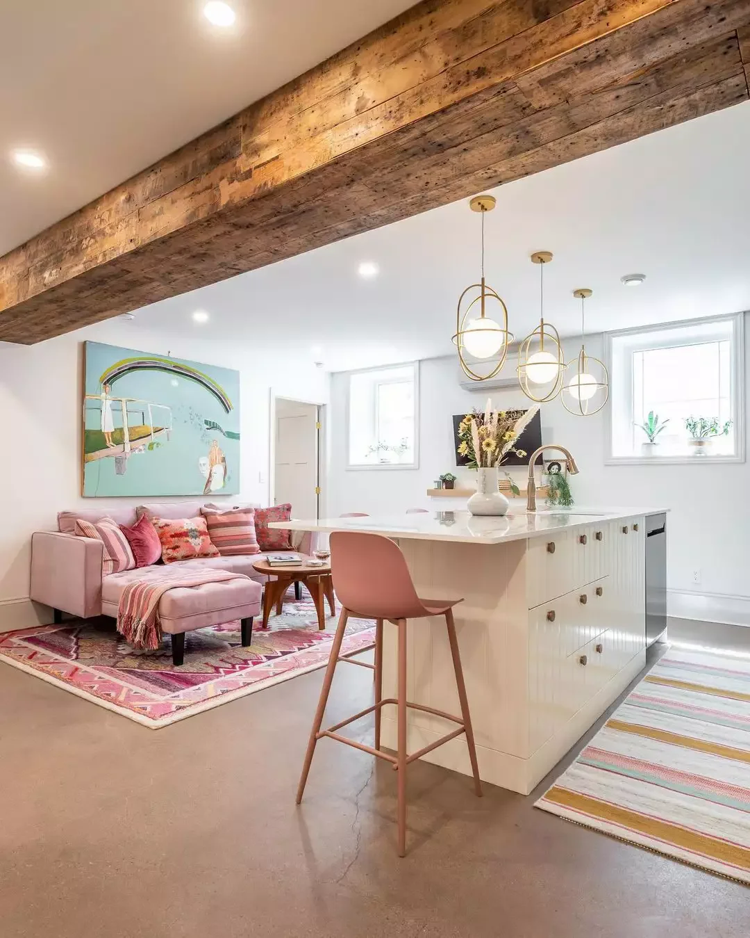 20 Small Basement Transformation Ideas That Make Every Square Foot Count 9 Chic Basement