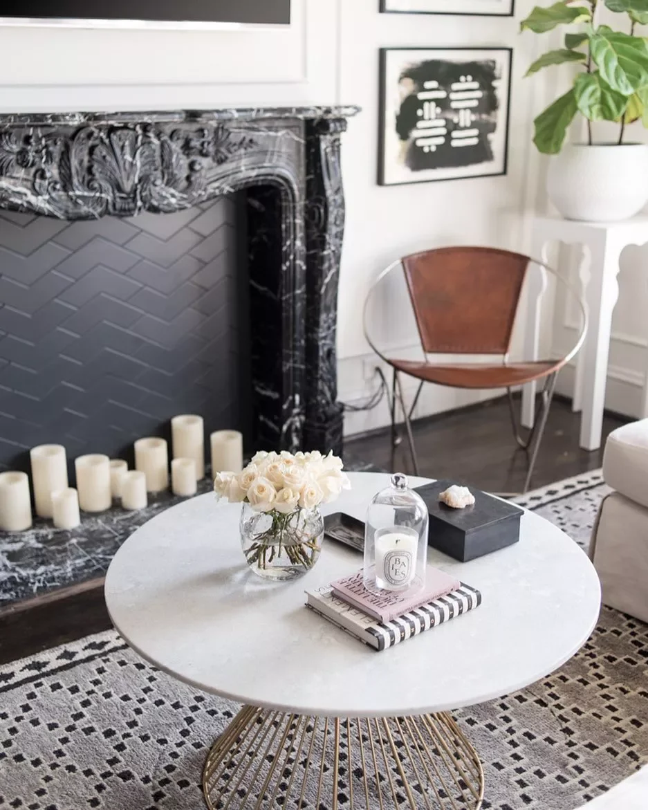 25 Creative Faux Fireplace Ideas to Transform Any Room 5 Chill Candles