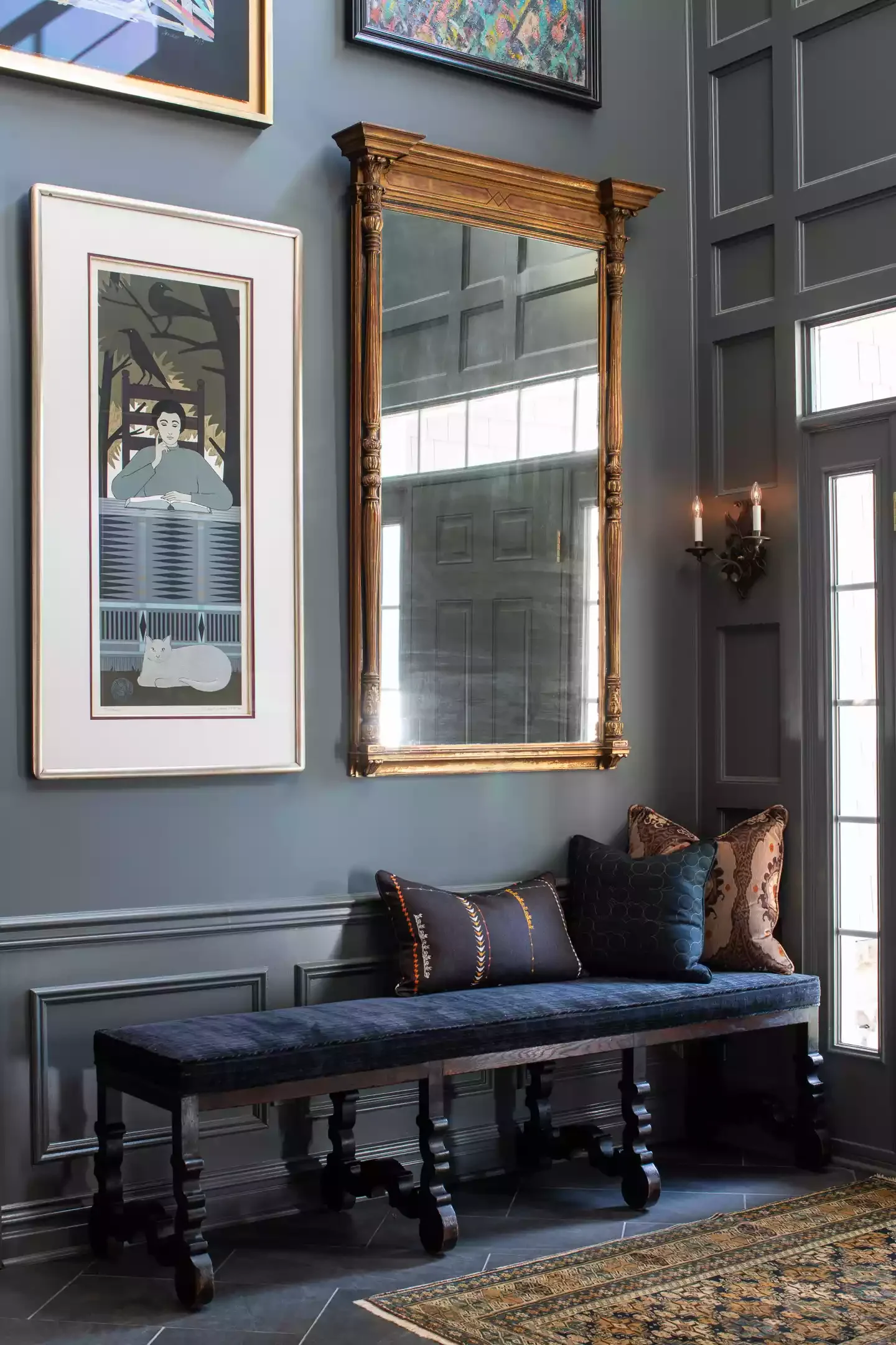 12 Stunning Blue Hallway Designs That Show Why This Color Is Every Designer's Favorite 12 Choose Blue Decor to Match