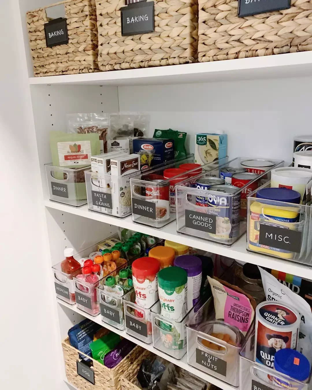 18 Brilliant Canned Food Organization Ideas That Transform Your Kitchen Storage Choose Clear Storage Bins