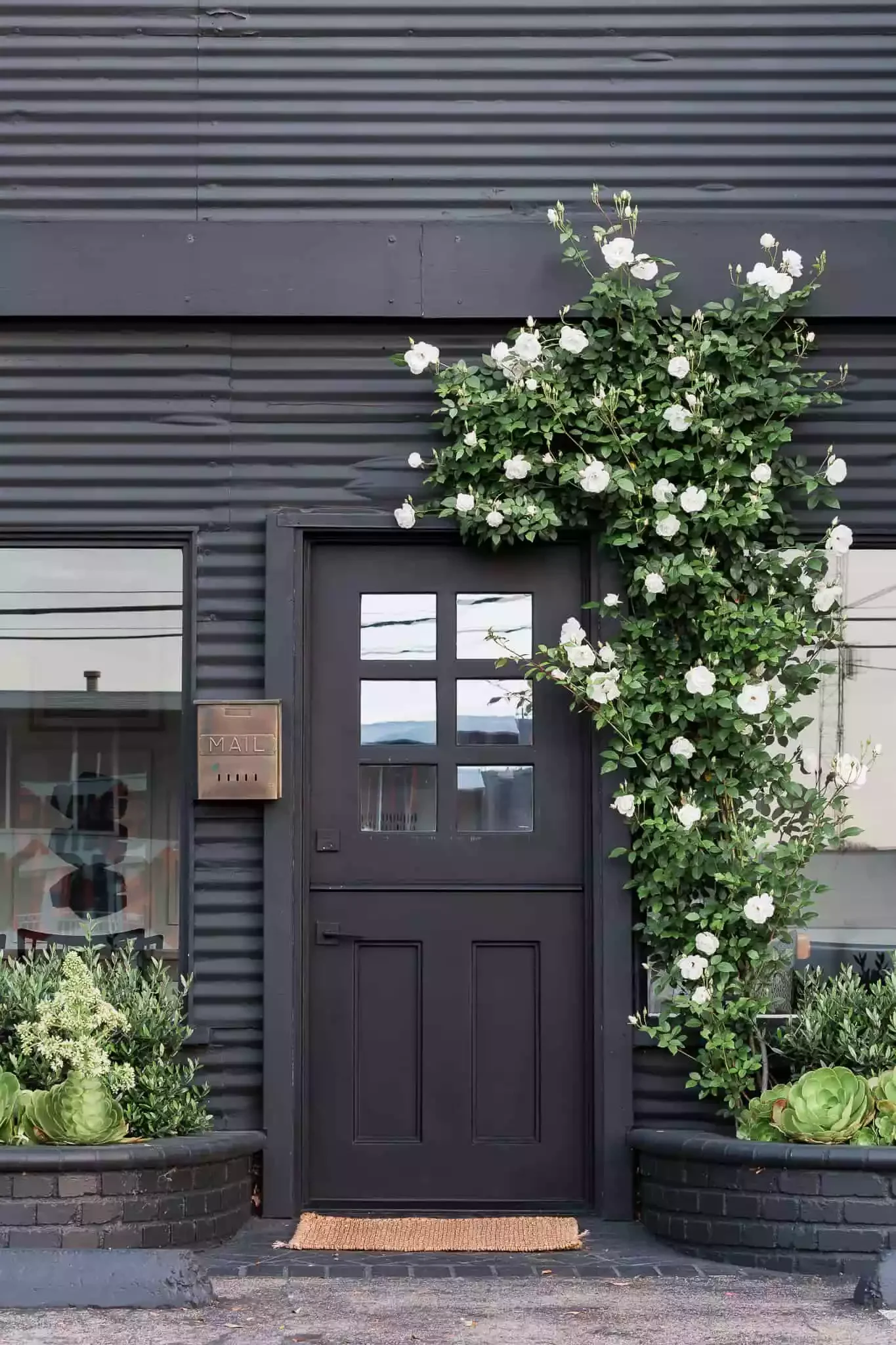 34 Stunning Front Yard Flower Bed Ideas That Will Transform Your Curb Appeal 9 Choose Climbers for a Vertical Garden