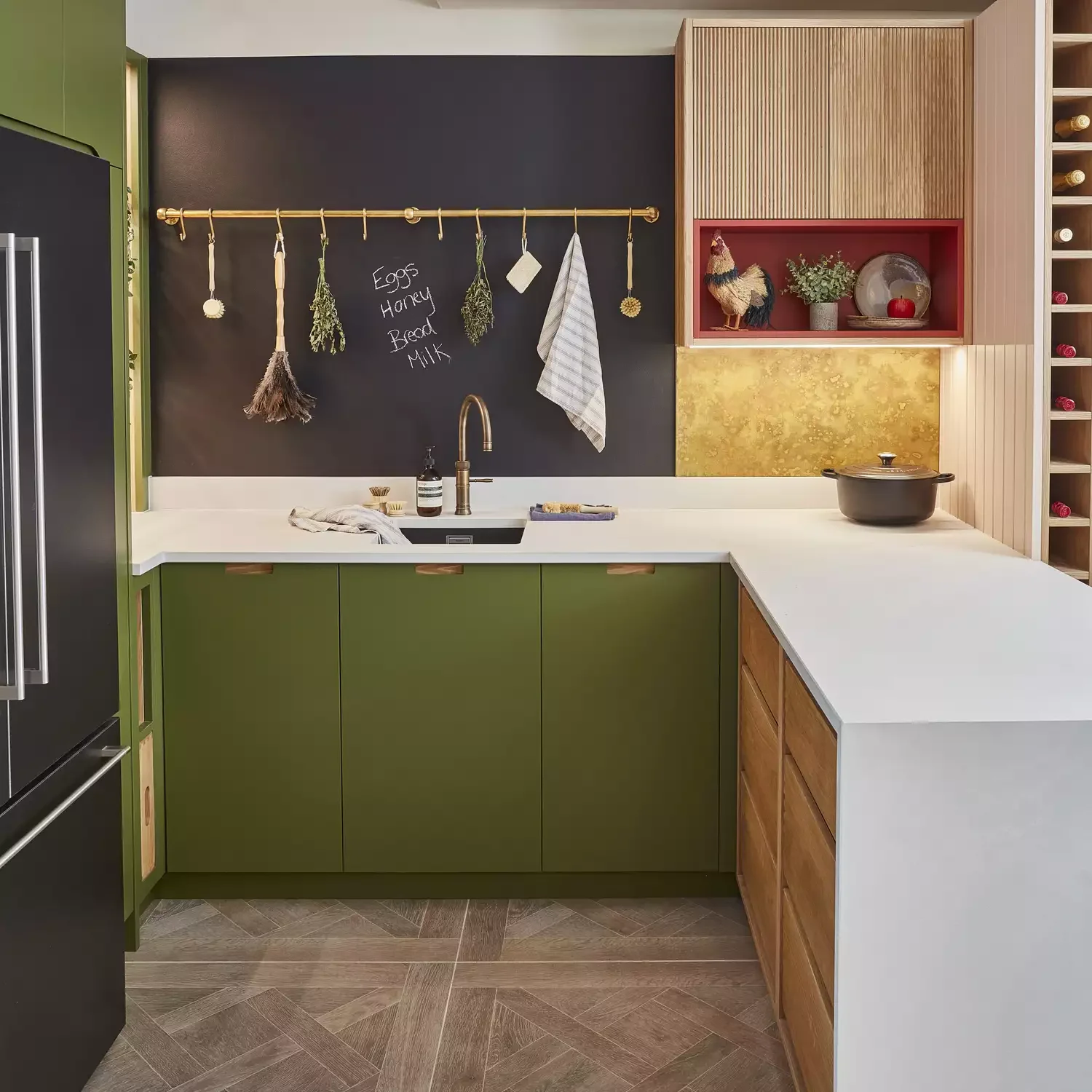 19 Gorgeous Olive Green Kitchen Cabinet Designs That Elevate Your Kitchen Choose Modern Slab Cabinets
