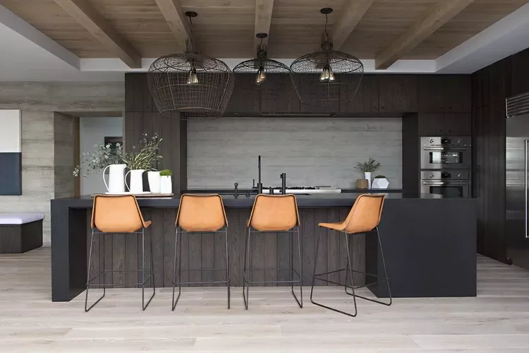 40 Stunning Outdoor Bar Ideas to Transform Your Backyard Entertainment Space 30 Choose Moody Finishes