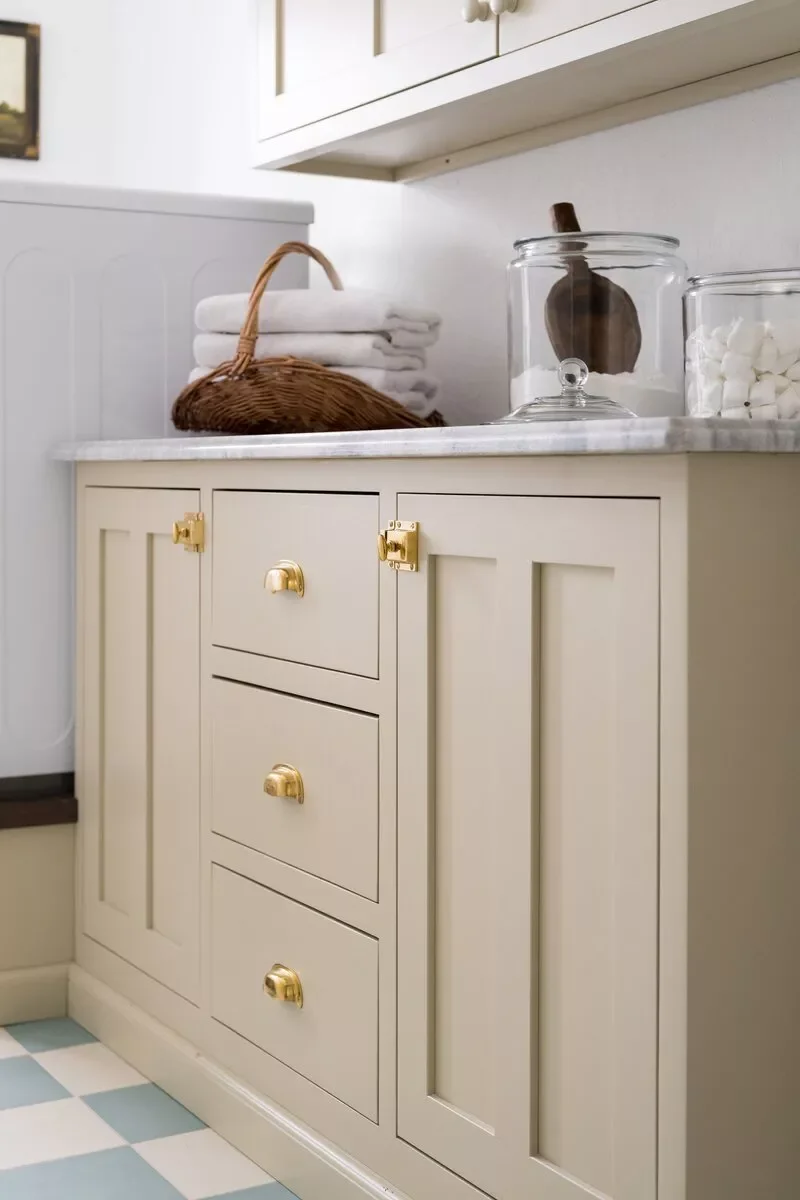 42 Brilliant Laundry Room Organization Solutions to Try This Season Choose Non-Traditional Storage Vessels