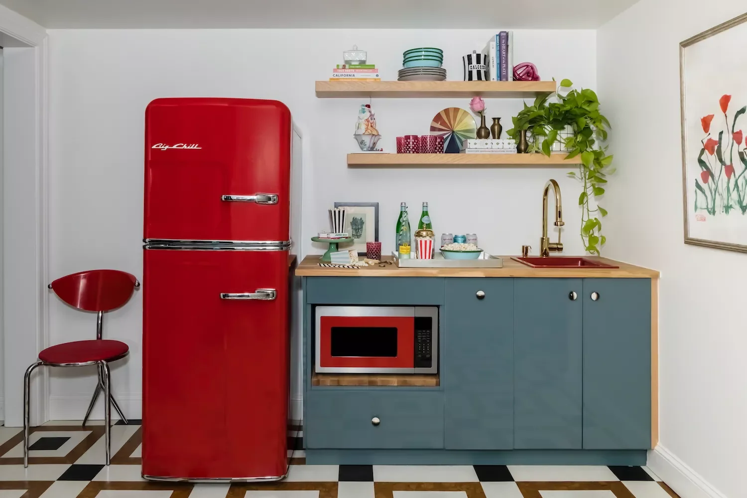 28 Stunning Red Kitchen Ideas That'll Transform Your Cooking Space Into Something Bold and Beautiful 19 Choose Red Appliances