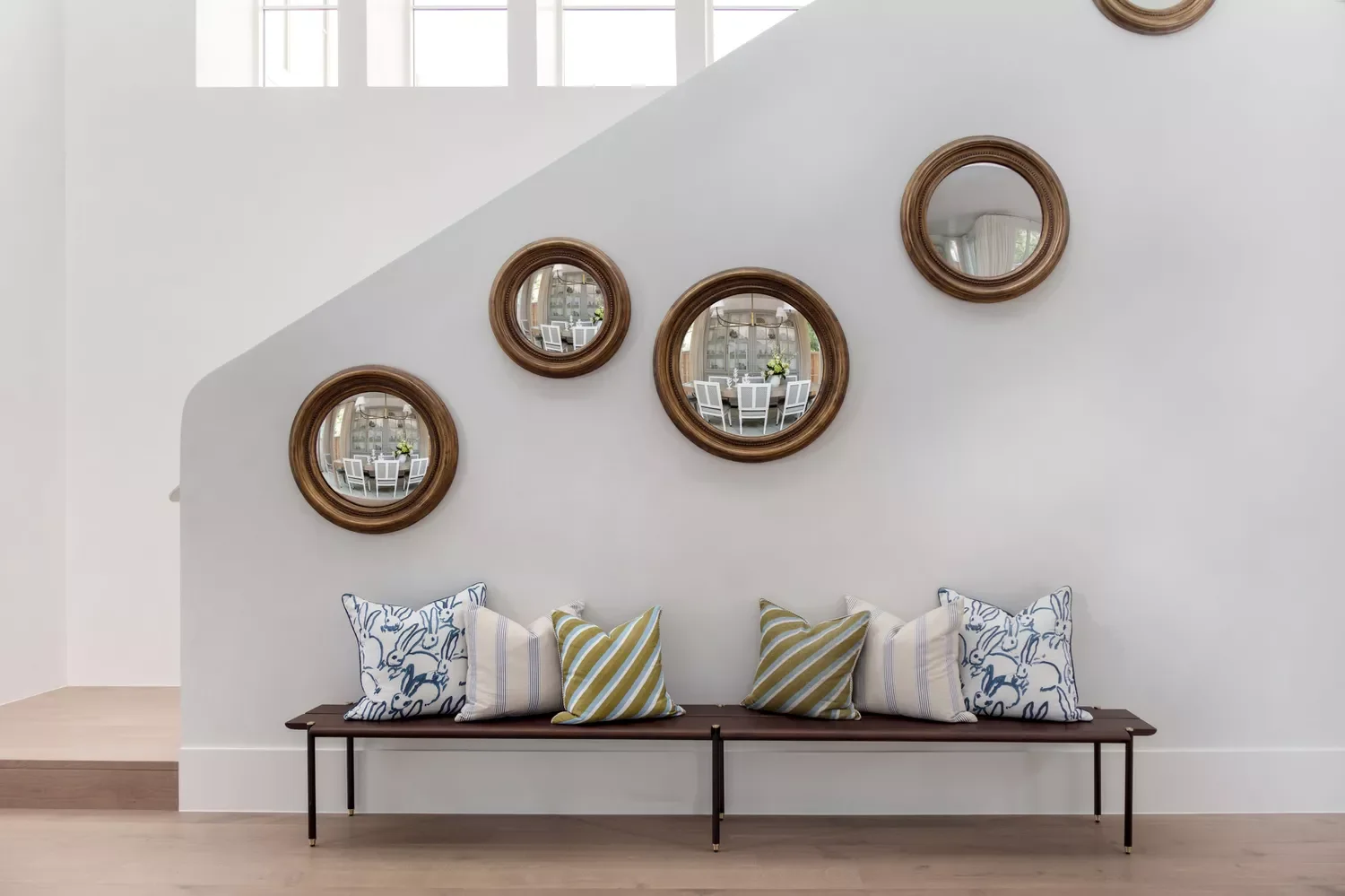 22 Stunning Entryway Wall Ideas That Create an Amazing First Impression 16 Choose Shapes