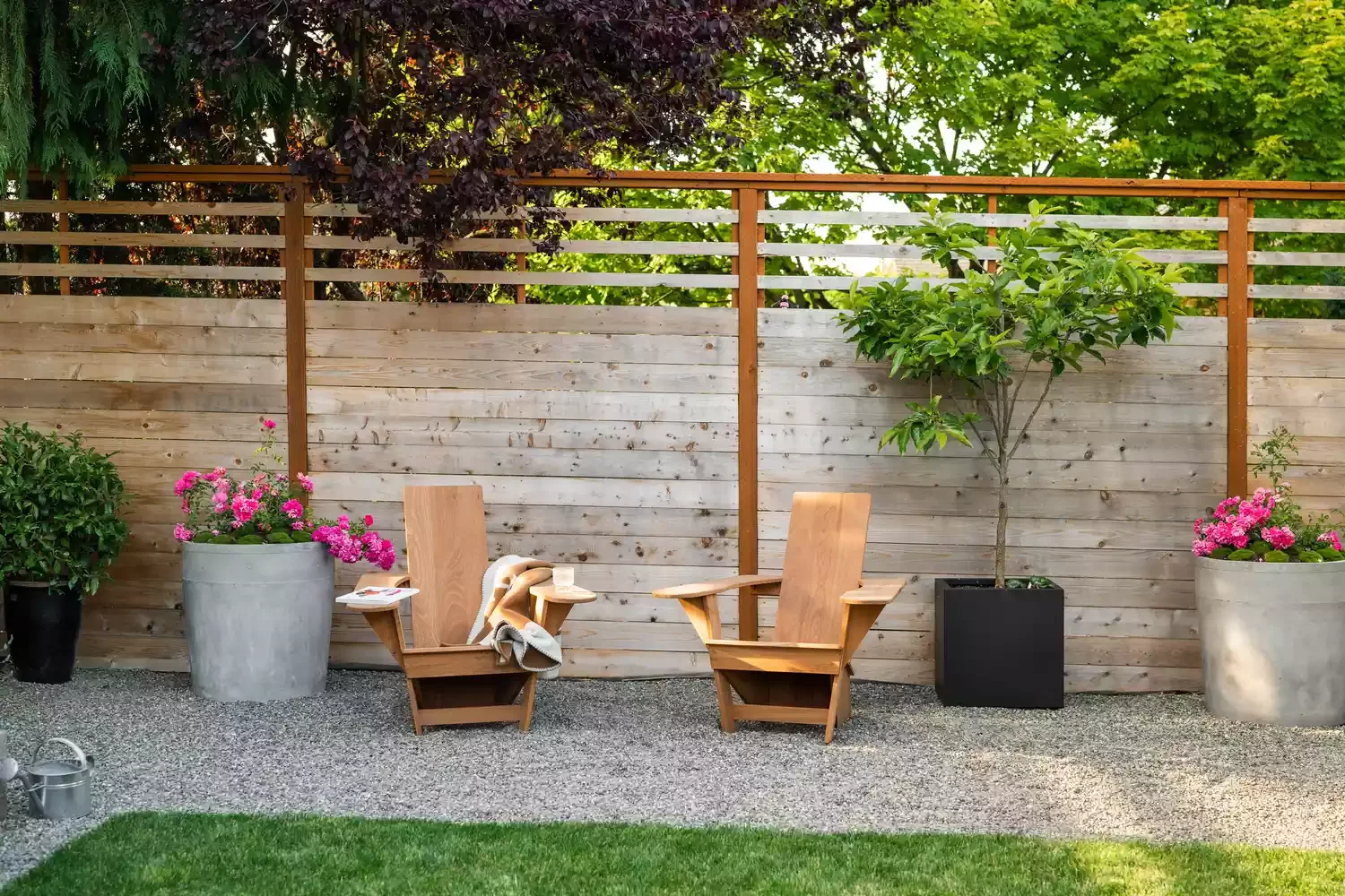 39 Contemporary Backyard Designs That Will Transform Your Outdoor Living Space 2 Choose Statement Planters