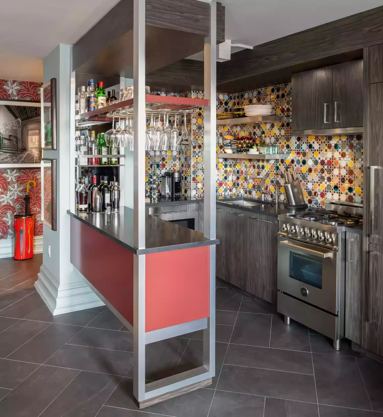 36 Eclectic Kitchen Ideas That Create Character Yet Stay Timeless Choose a Bold Backsplash