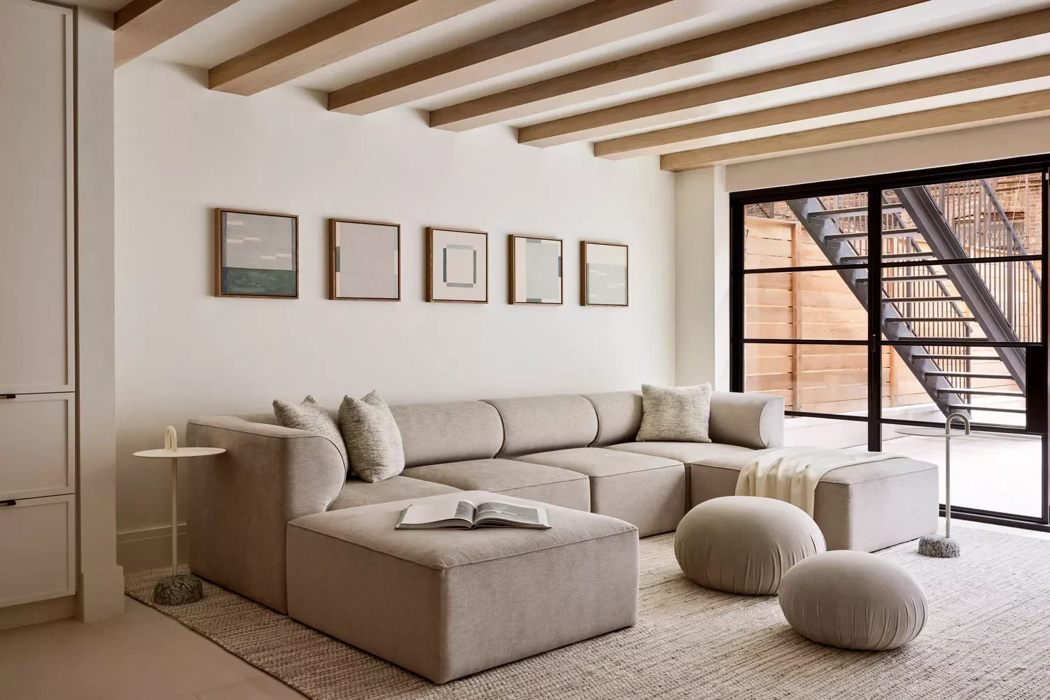 21 Cozy Scandinavian Winter Ideas That Transform Living Rooms Choose a Clean-Lined Sofa