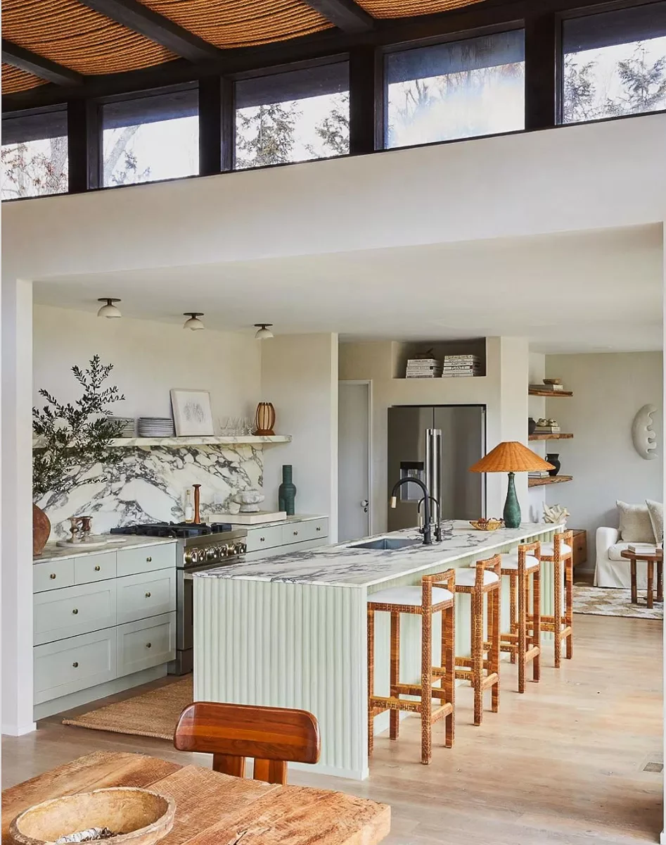 37 Stunning Green Kitchen Cabinet Ideas That Will Transform Your Space Choose a Coastal Look