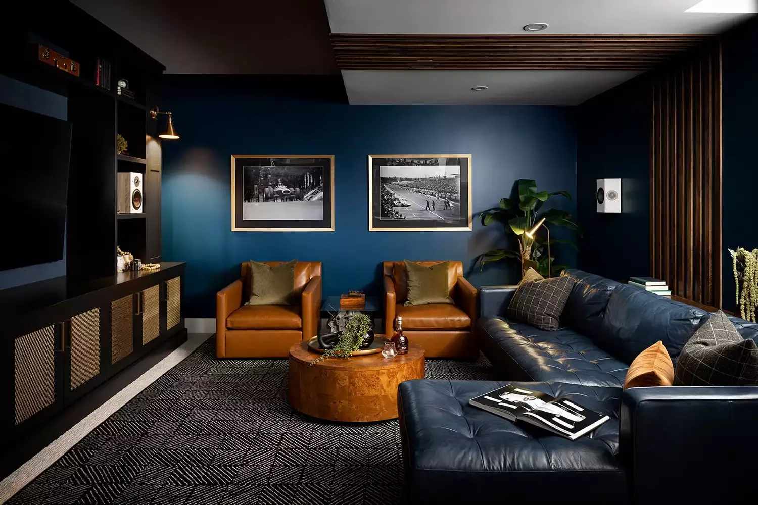 55 Wood Slat Wall Accent Ideas That Make Any Room Look Incredible Choose a Dark Stain