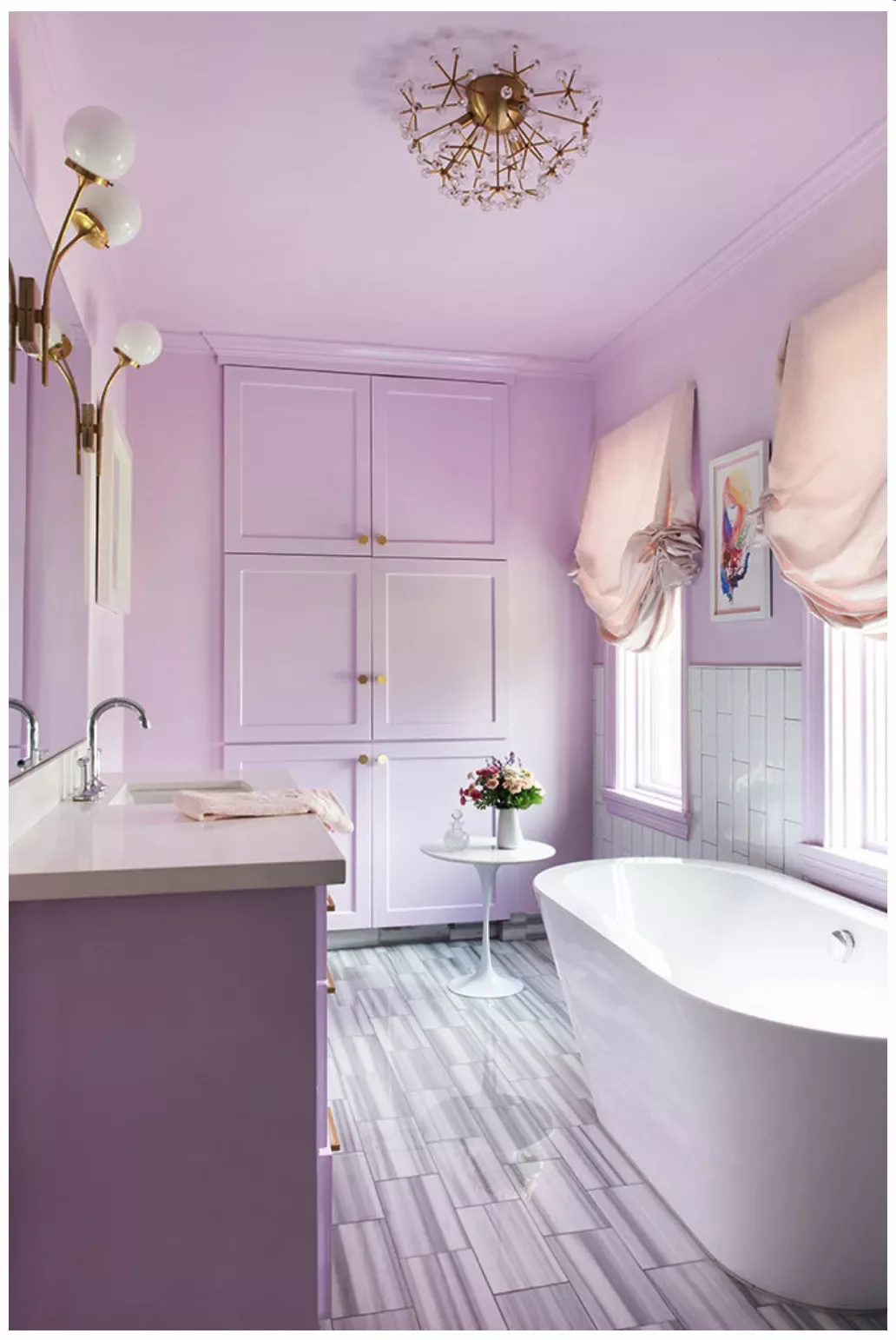49 Stunning Primary Bathroom Ideas That Will Transform Your Space 25 Choose a Fun Paint Color