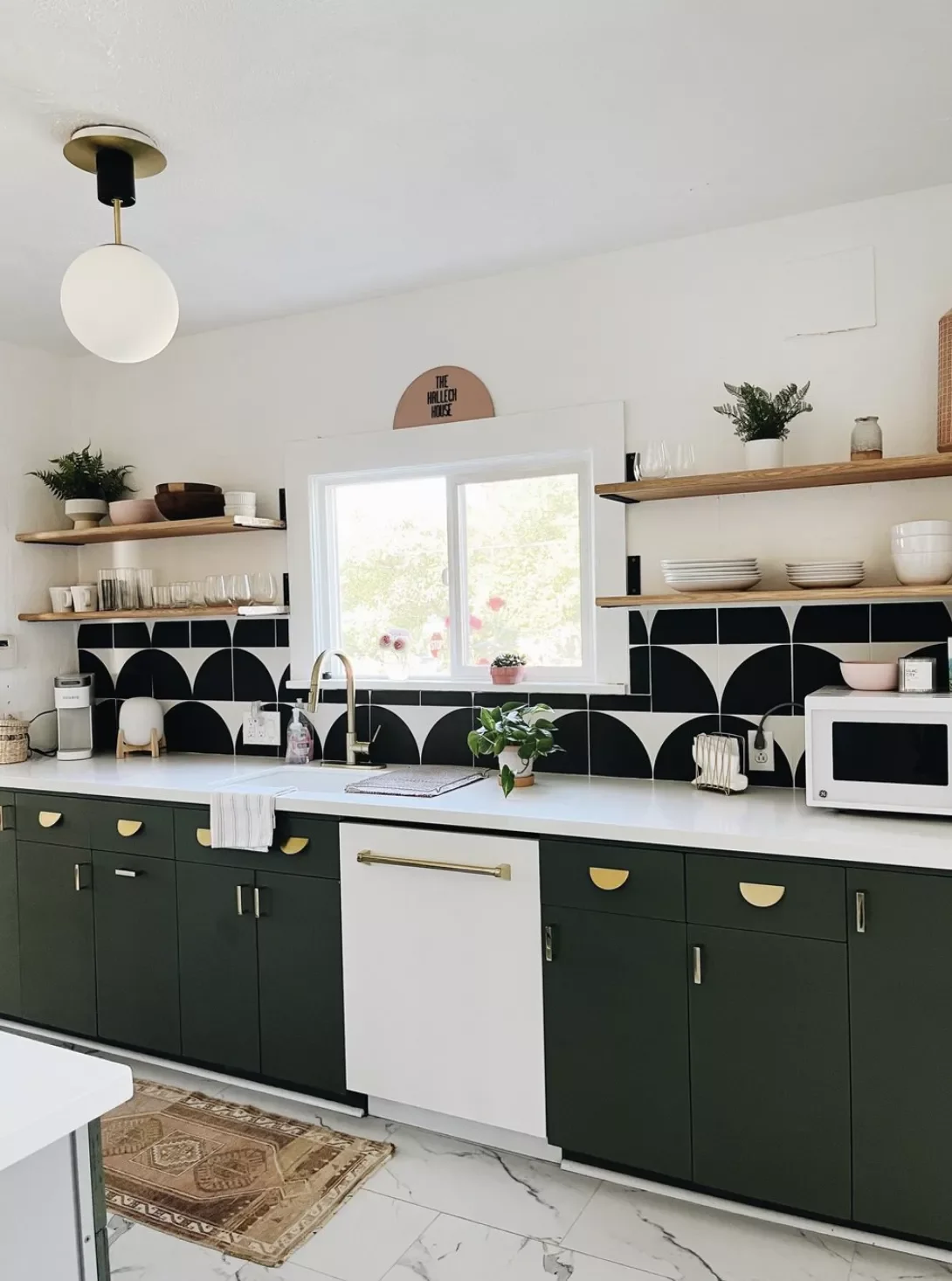 96 Kitchen Design Ideas to Transform Your Space on Any Budget 20 Choose a Graphic Backsplash