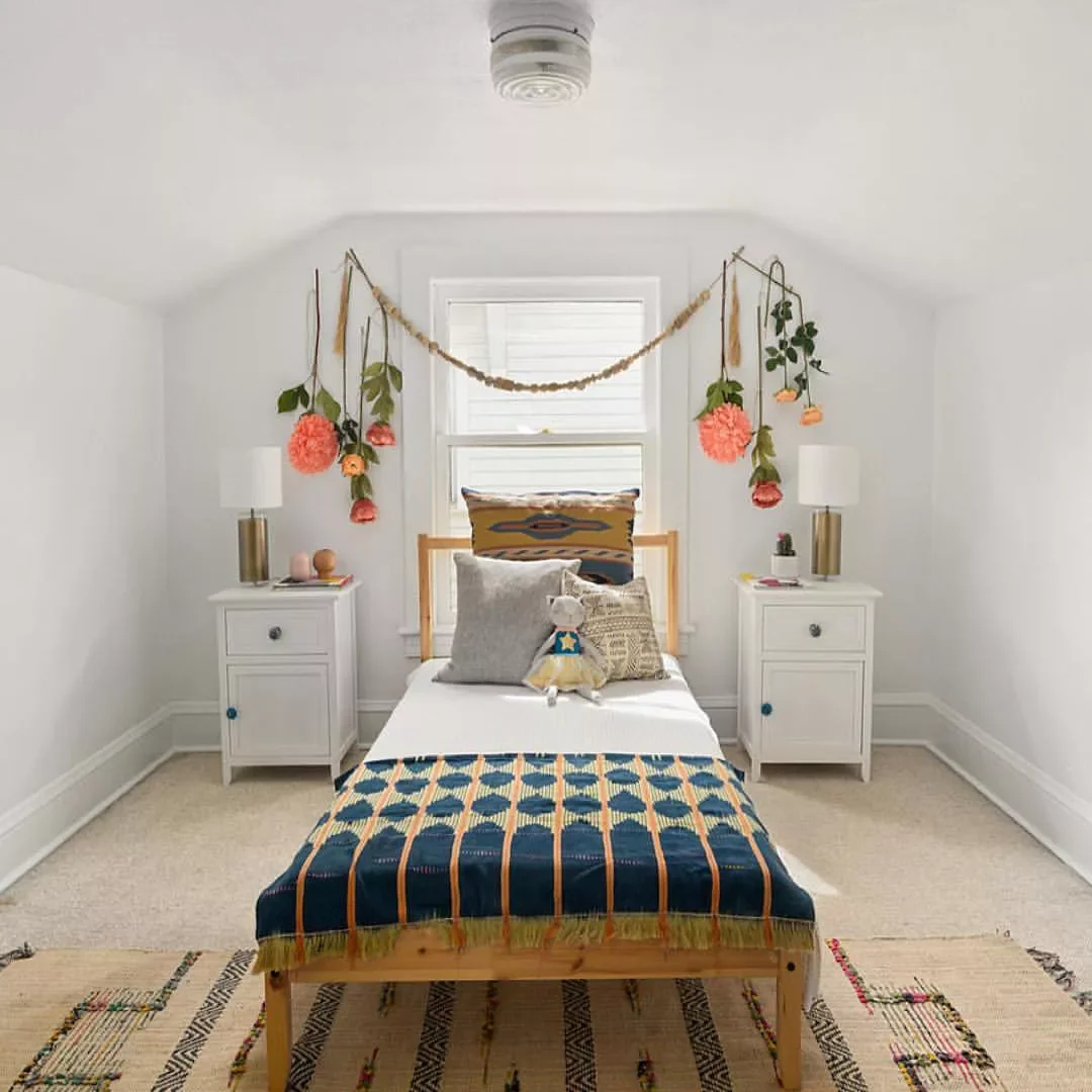 30 Brilliant Ways to Transform Your Small Attic Space With Low Ceilings 11 Choose a Minimal Headboard