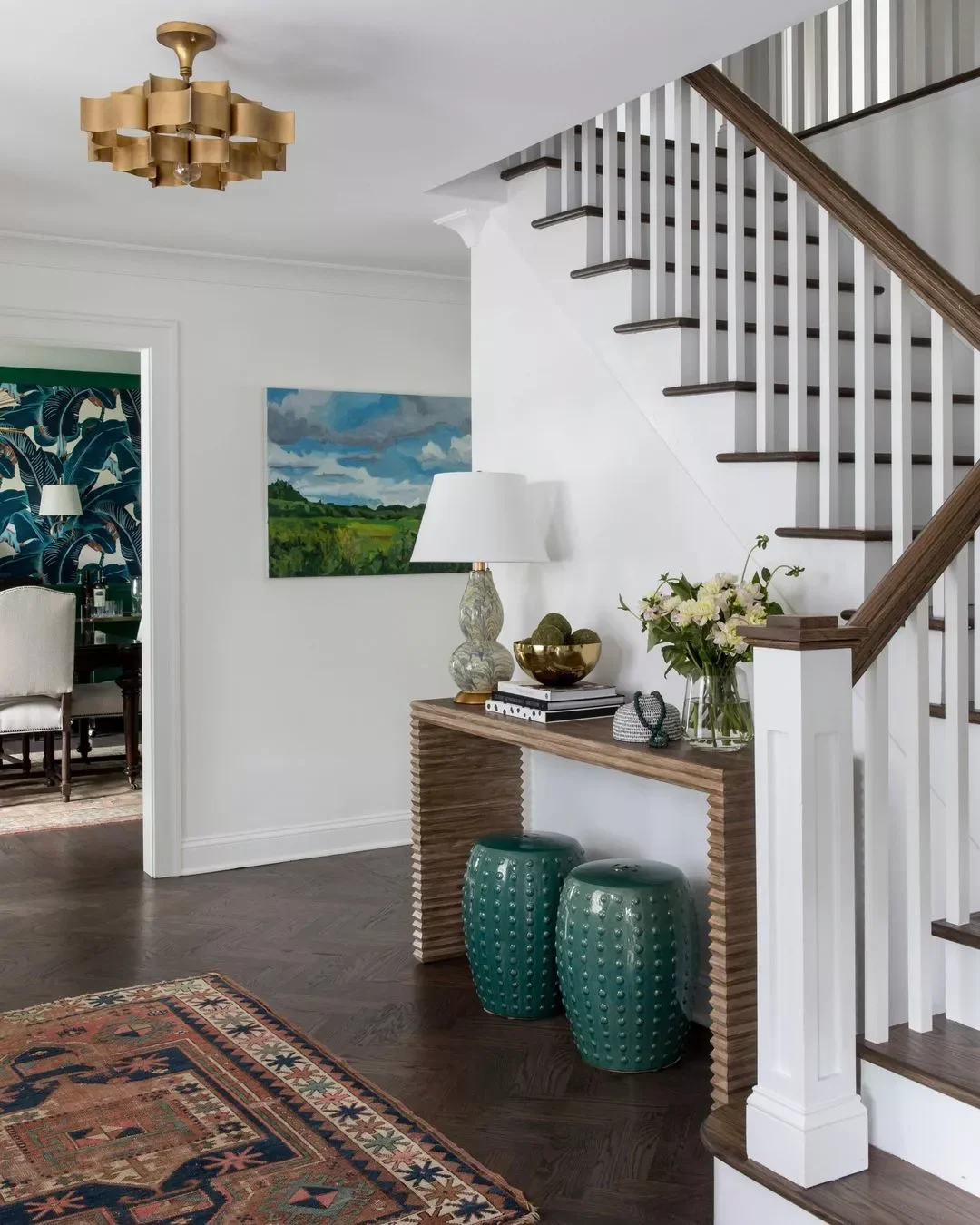 40 Stunning Entryway Lighting Ideas That Will Transform Your Home's First Impression Choose a Sculptural Fixture