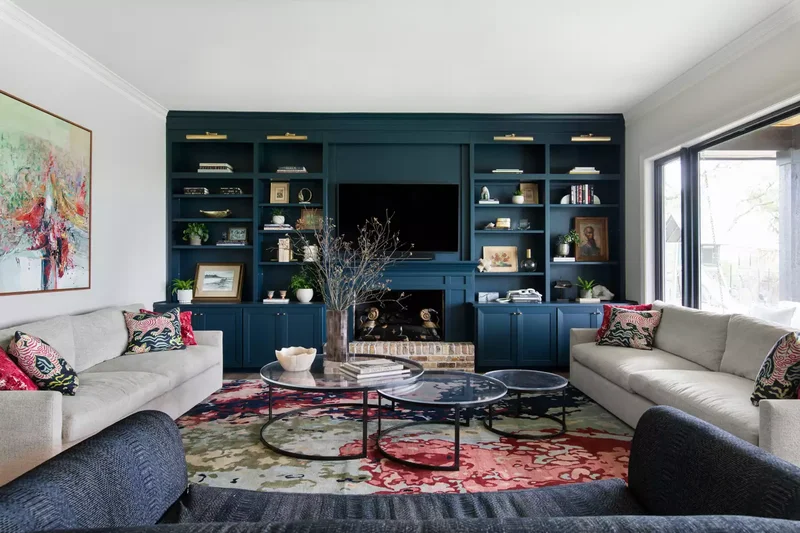 50 Beautiful Fireplace Ideas for Cozy, Elegant Spaces 24 Choose a Single Shade