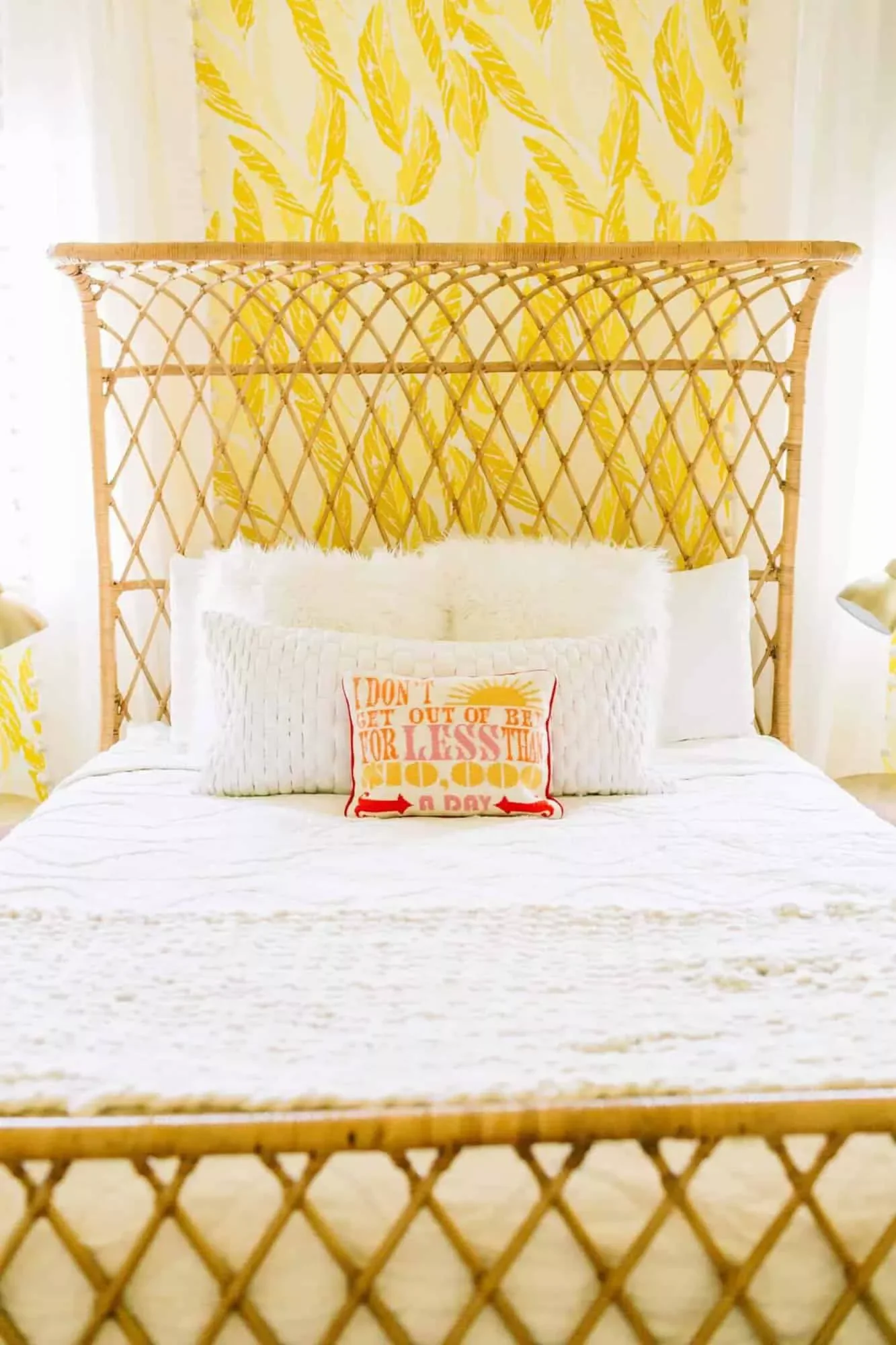 22 Smart Guest Bedroom Ideas That Make Small Spaces Feel Huge 11 Choose a Statement Bed