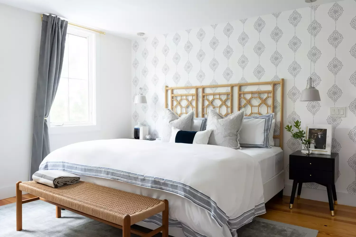 85 Stunning Primary Bedroom Design Ideas to Transform Your Space Choose a Subtle Pattern