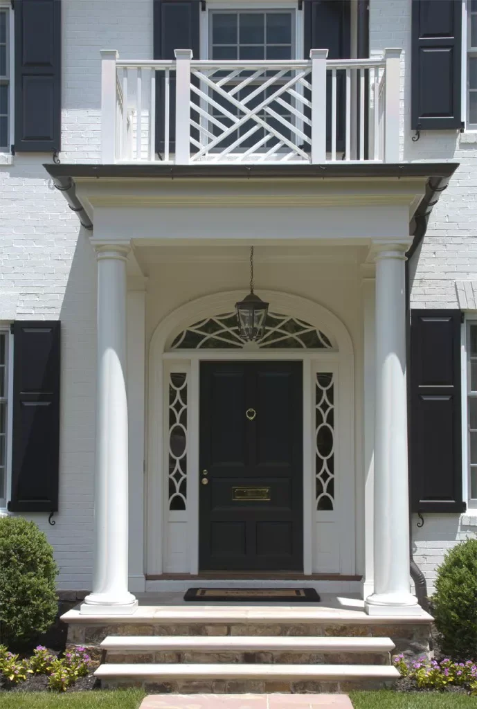 33 Stunning Black Front Door Ideas That Transform Your Home's Entrance Choose a Timeless Approach