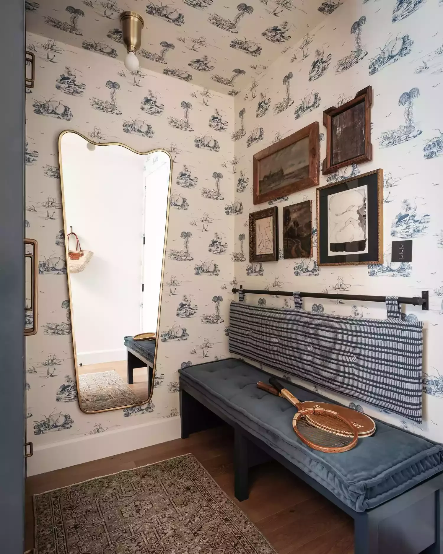 51 Stunning Entryway Mirror Ideas That Will Transform Your Space Choose an Organic Mirror