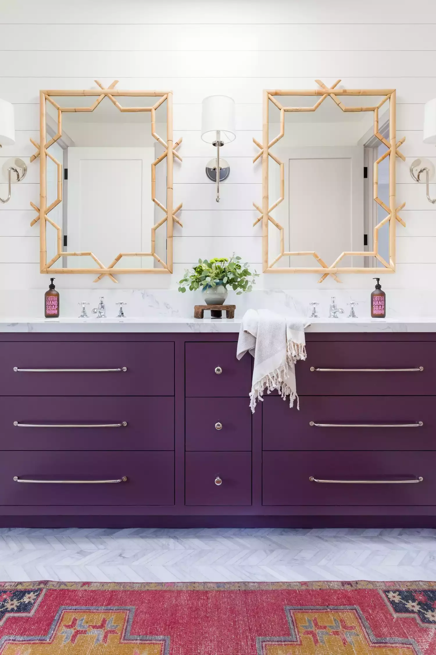 25 Stunning Bathroom Cabinet Ideas to Transform Your Space 25 Choose an Unexpected Color